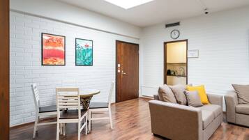 Sala de estar en el lobby