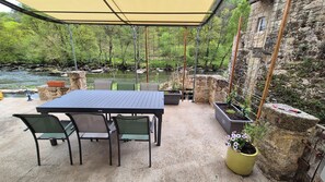 Restauration en plein air