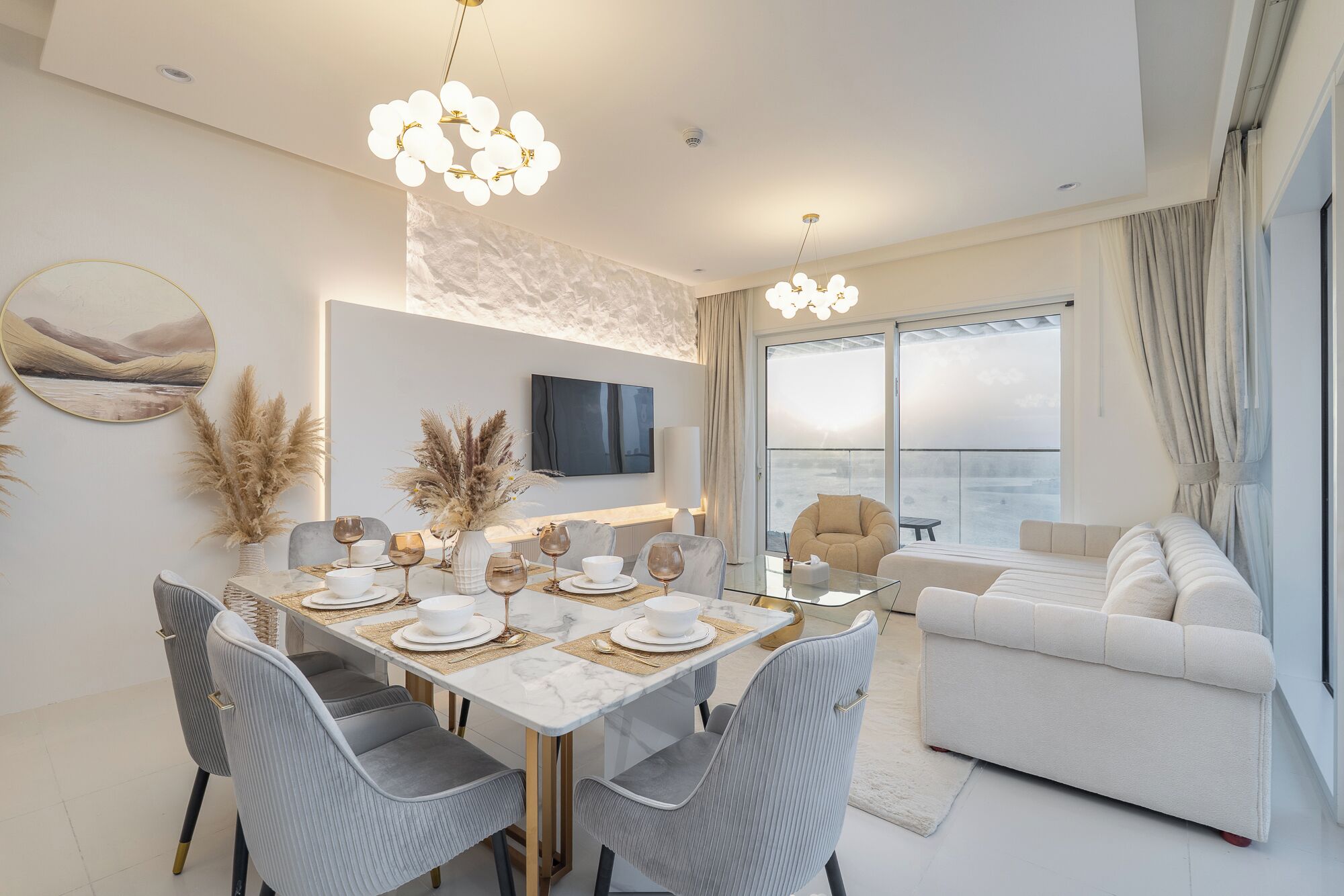 Apartment, Meerblick, Strandnähe | Wohnzimmer