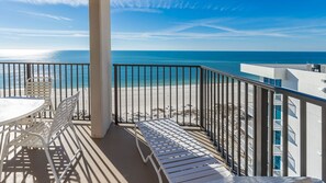 Outdoor dining - Phoenix East 1401 3 Bedroom Condo (Orange Beach)