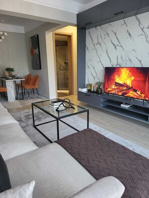 Comfort-Apartment, Gartenblick | Wohnbereich