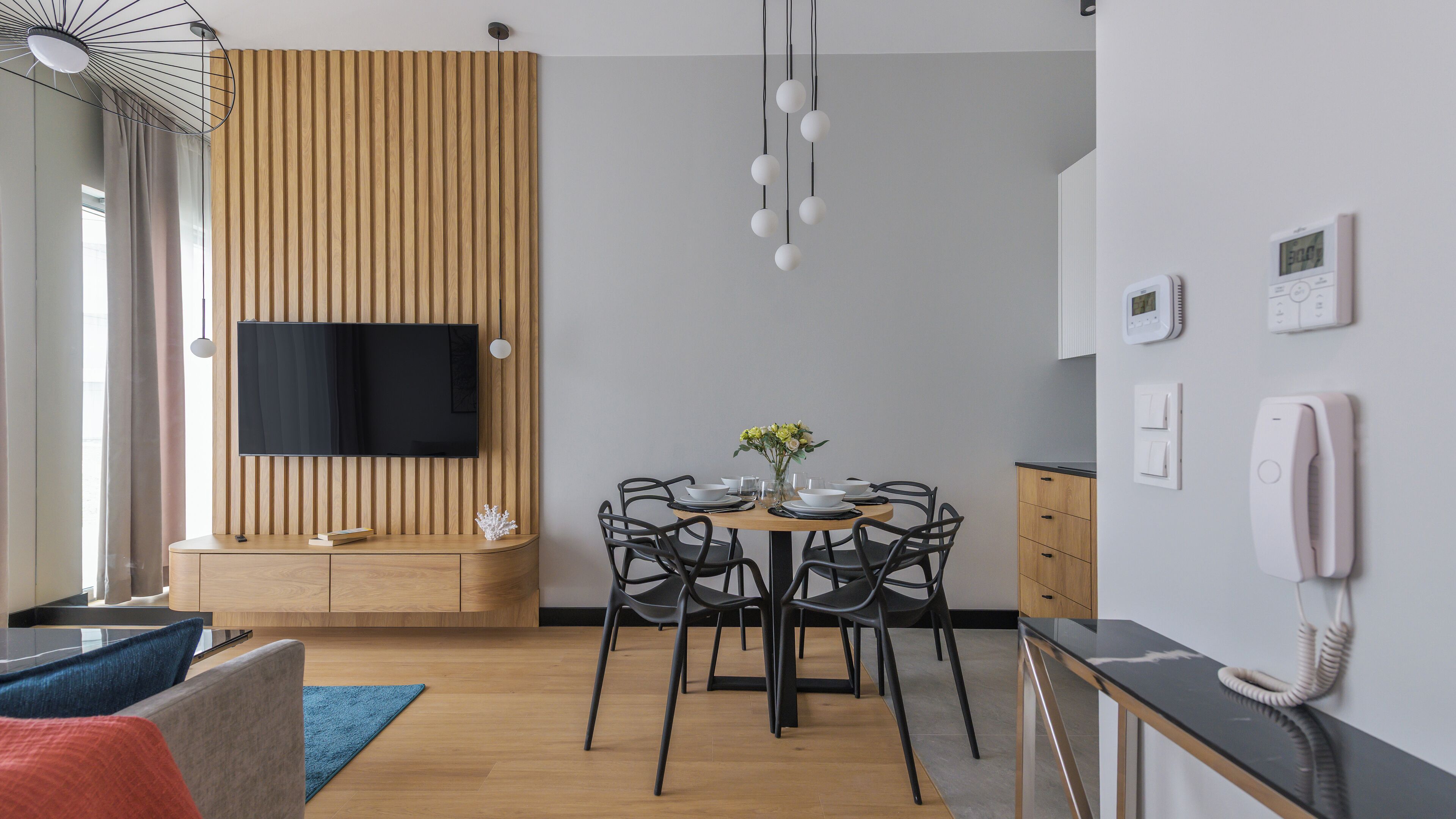 公寓, 湖景 (114) | 客廳 | 平面電視