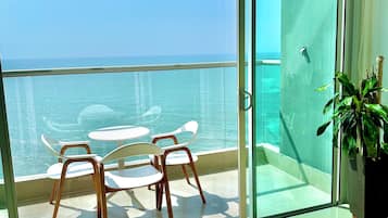 25-inch flat-screen TV with cable channels