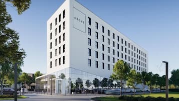 Fassade der Unterkunft