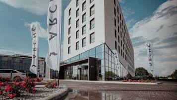 Fassade der Unterkunft