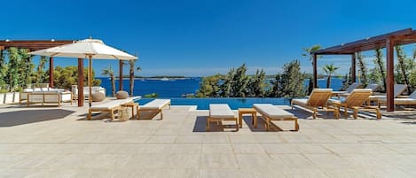 Una piscina climatizada