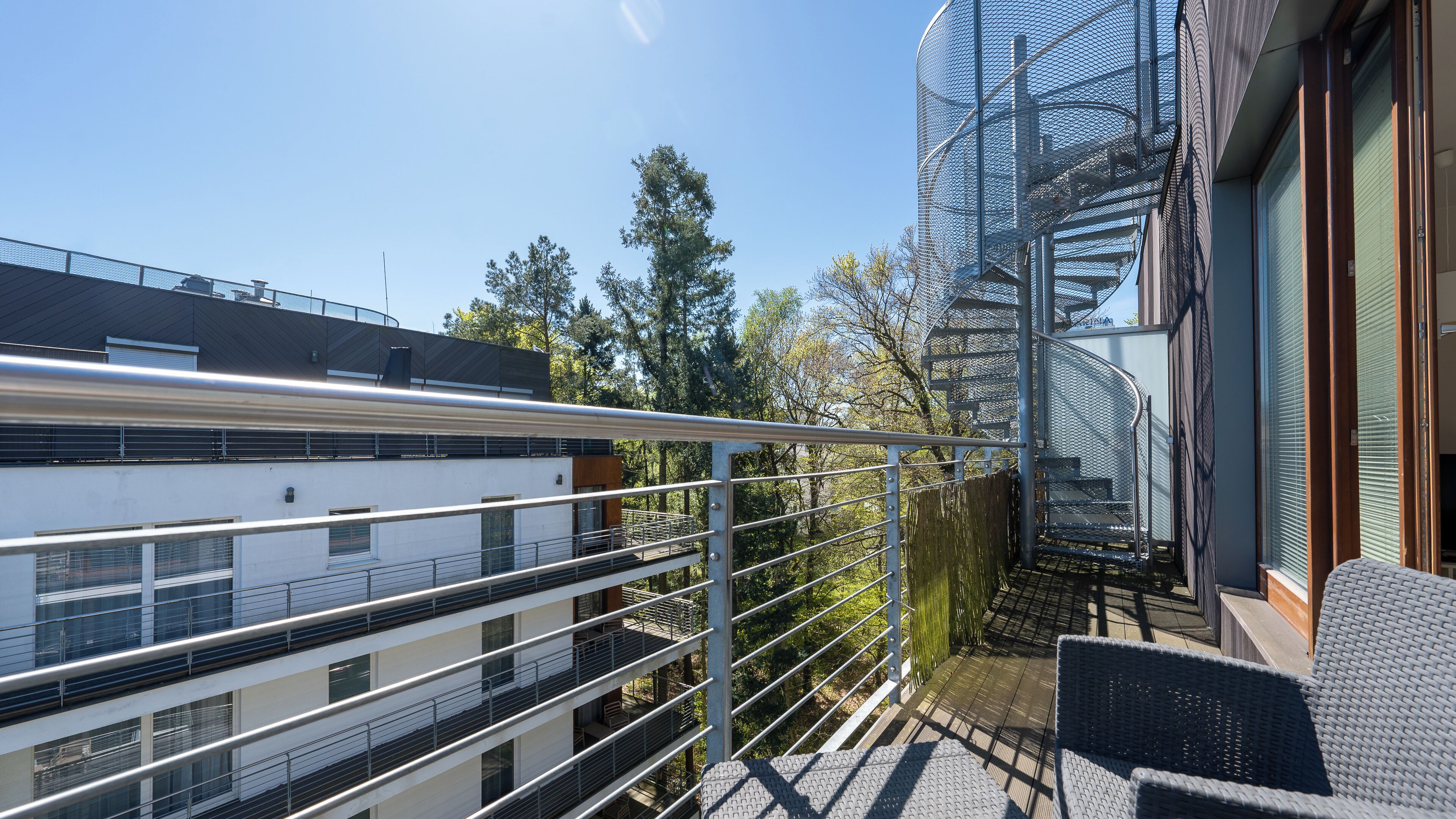 Apartament (51) with roof terrace | View from room