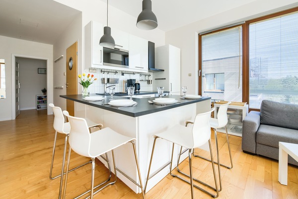 Apartament (51) with roof terrace | Living area | Flat-screen TV