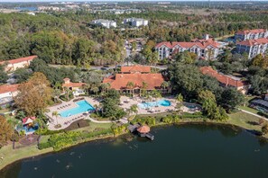 Exterior - Family-Friendly 3BR Townhome at Encantada Resort ● Pool, BBQ & Near Disney! (Kissimmee)
