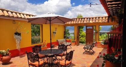 Family Escape with Lake Views – Cozy Countryside Retreat in Fúquene