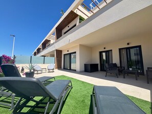 Terrace/patio - Mediterranean Gardens 57: Ground floor with garden (Torrevieja)