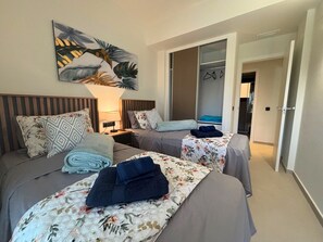 2 Schlafzimmer, kostenloses WLAN, Bettwäsche