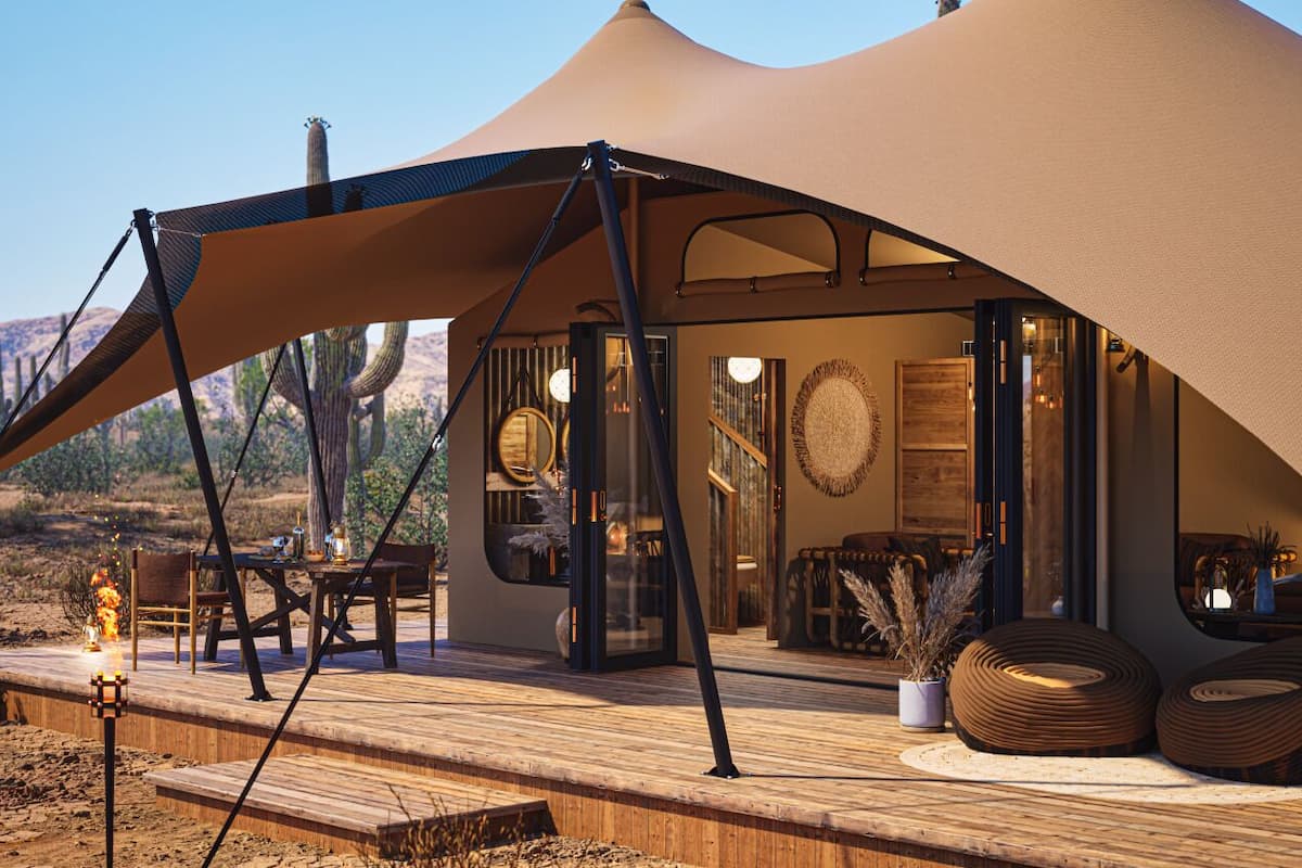 Deluxe Tent, Desert view | Bed sheets