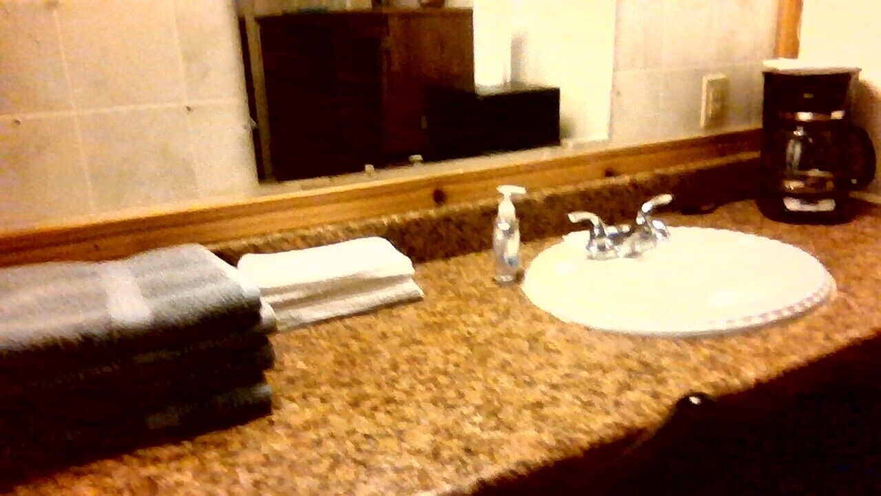 Secadora de cabello, jabón, shampoo, papel de baño 