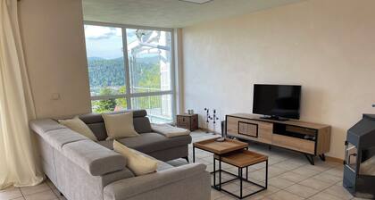 Großzügige Ferienwohnung mit Panorama-Blick