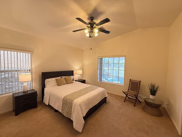 3 habitaciones, tabla de planchar con plancha y wifi gratis 