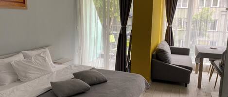 1 Schlafzimmer, Bügeleisen/Bügelbrett, WLAN, Bettwäsche