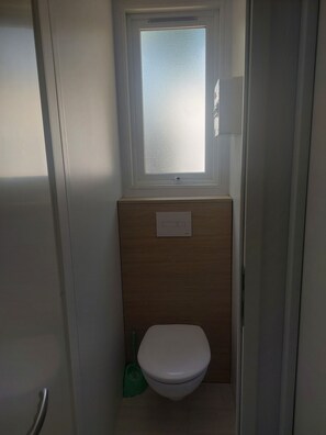 Shower, hair dryer