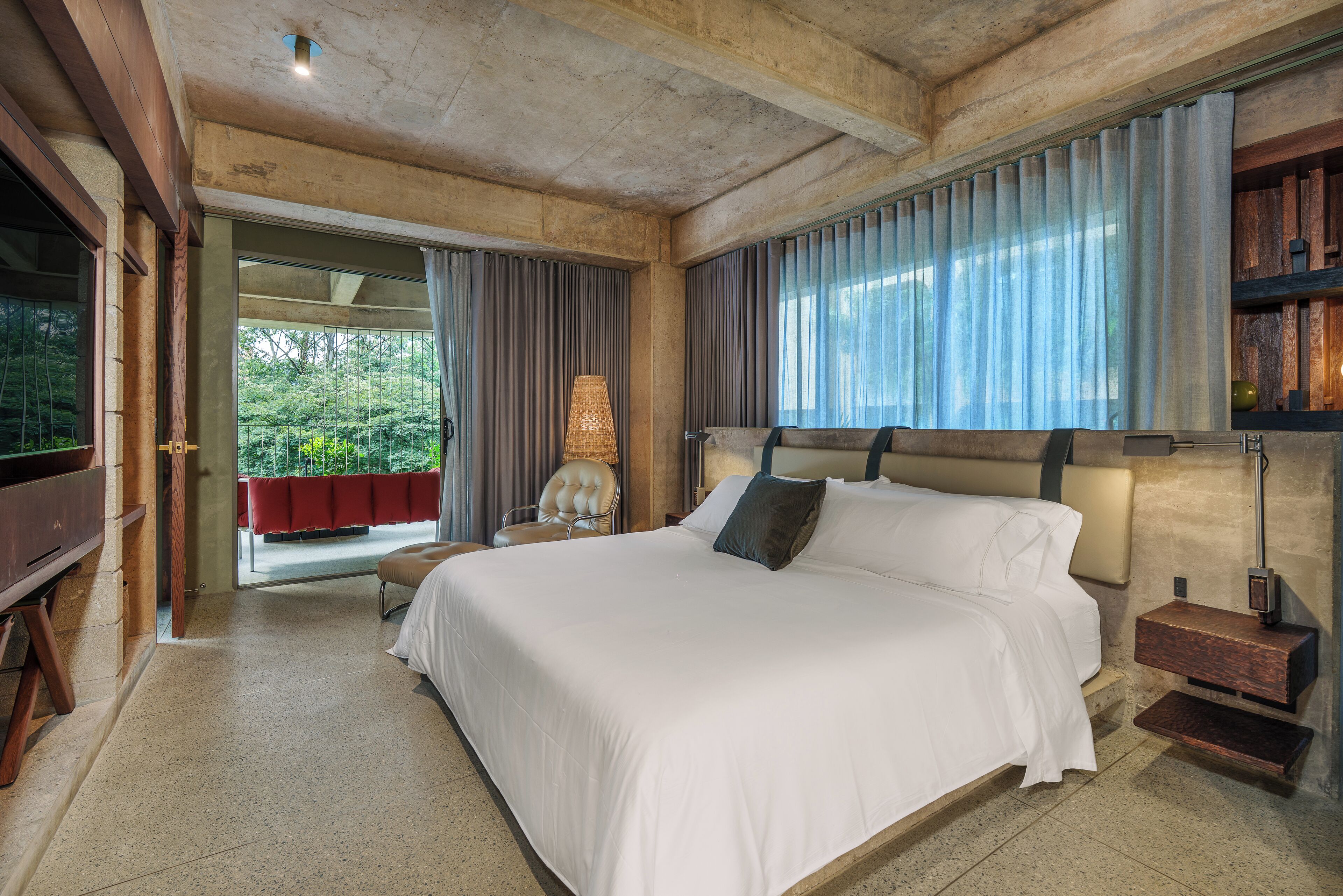 品质开间, 阳台, 城市景观 | 起居区