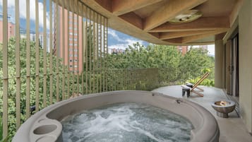 Superior Apartment, Hot Tub | Terrace/patio