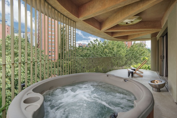 Superior Apartment, Hot Tub | Terrace/patio
