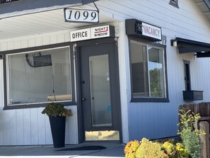 Fassade der Unterkunft