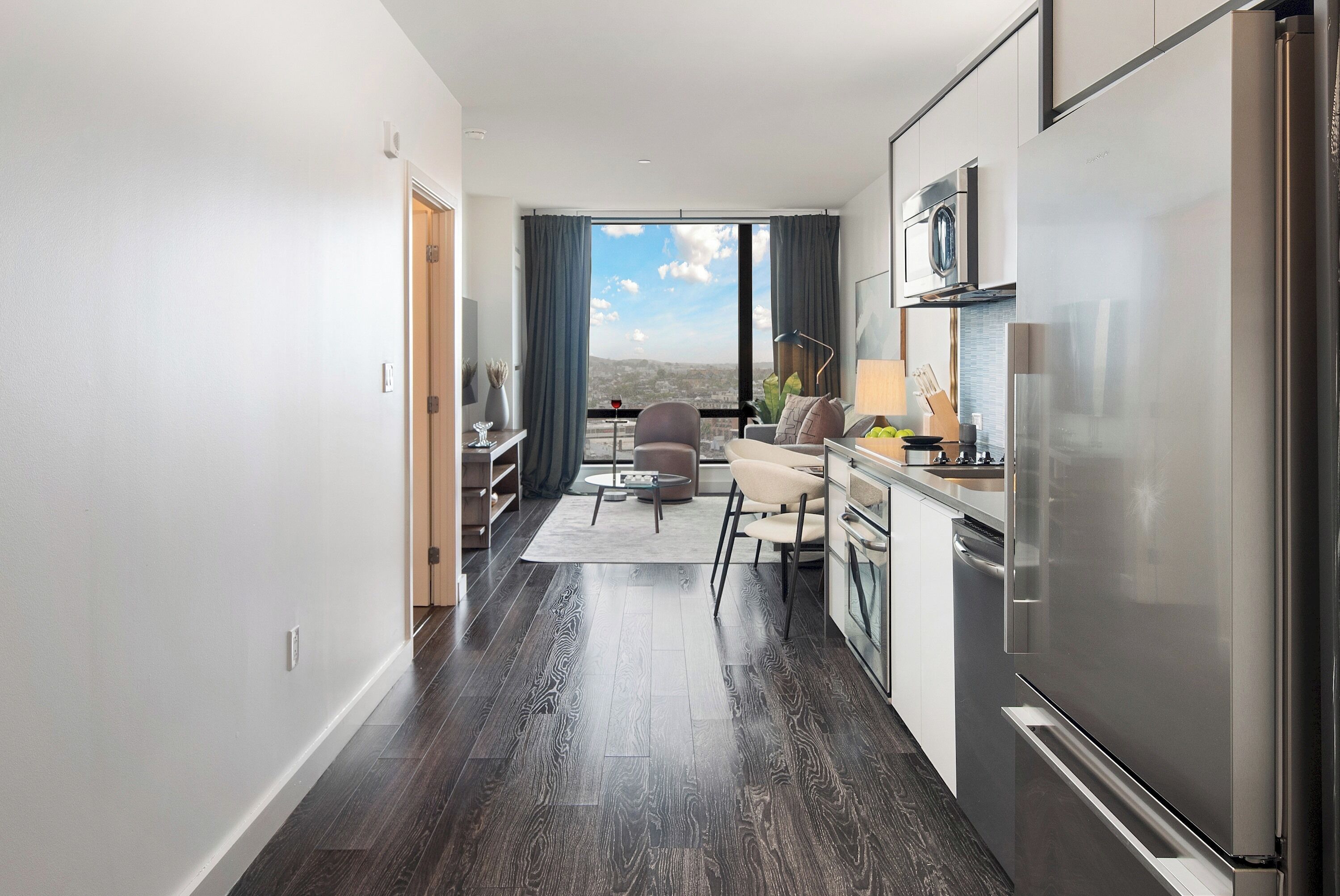 Apartment (1 Bedroom) | Private kitchen | Fridge, stovetop, dishwasher, espresso maker