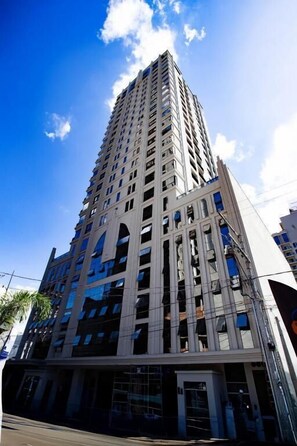 Fassade der Unterkunft