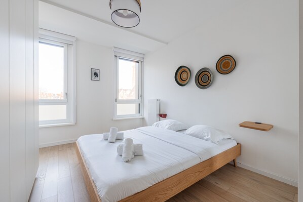 3 chambres, Wi-Fi gratuit, draps fournis