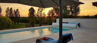 C'est la vie là ! Jolie maison avec piscine