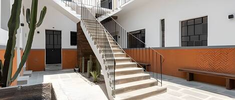 Enceinte de l’hébergement