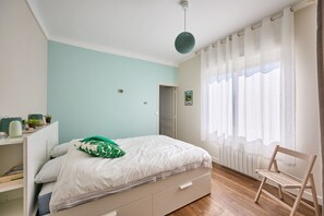 2 chambres, Wi-Fi gratuit, draps fournis