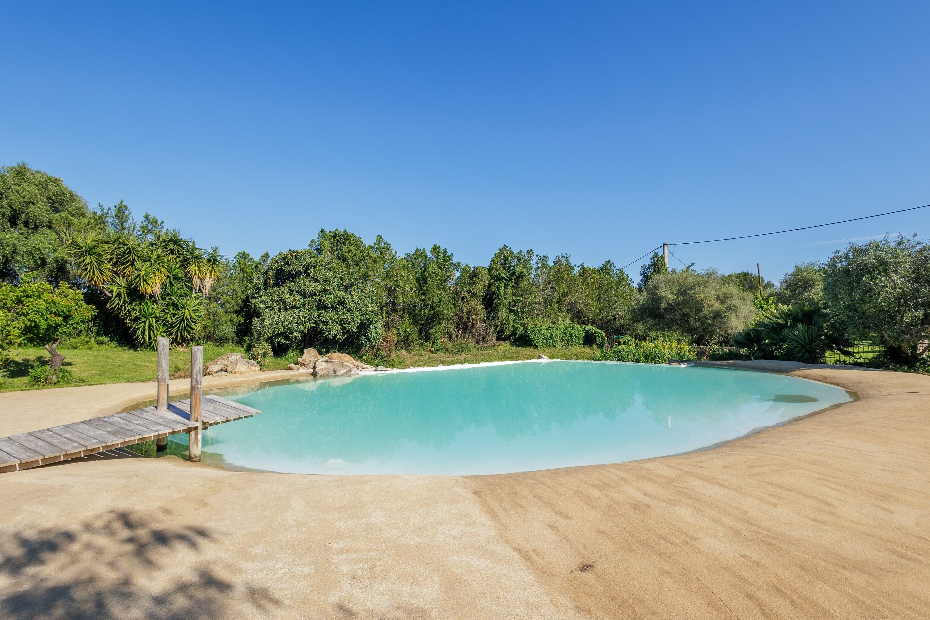 Una piscina climatizada