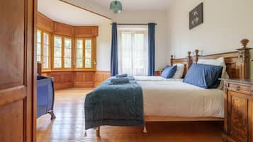 5 chambres, fer et planche Ă repasser, Wi-Fi gratuit, draps fournis