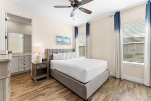 3 bedrooms, iron/ironing board, travel cot, WiFi