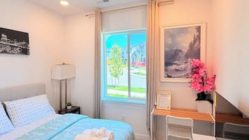 1 bedroom, desk, iron/ironing board, free WiFi
