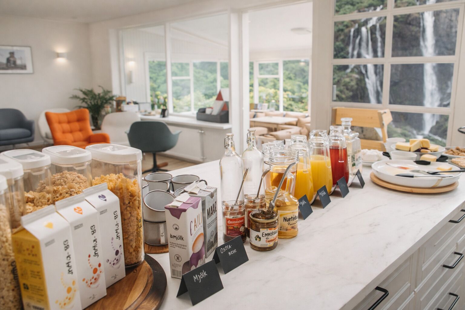 包每日自助早餐