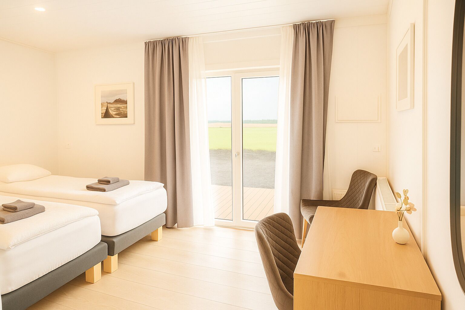 Twin Room, Private Bathroom | Premium bedding, down comforters, Select Comfort beds