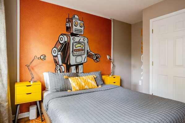 3 quartos, ferros/tábuas de passar roupa, Wi-Fi, roupa de cama
