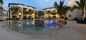 Alberca al aire libre 