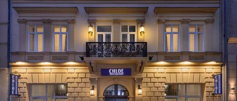 Fachada del alojamiento