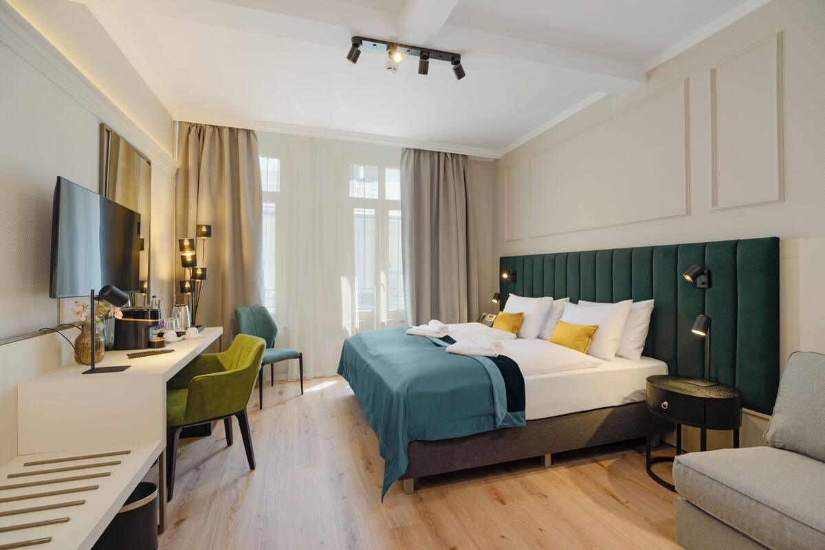 Superior Double Room | Premium bedding, memory foam beds, in-room safe, desk