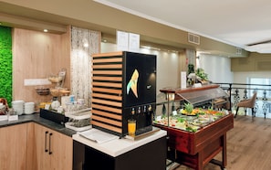 Daily buffet breakfast (EUR 15 per person)