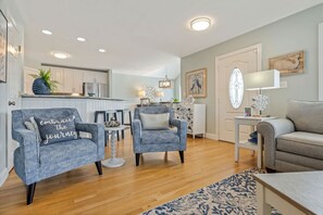 Een televisie en een kantoor