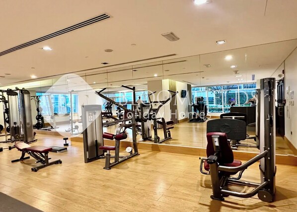 Gym - Bloomfields Grandeur 1BR In Lamar Raha (Abu Dhabi)