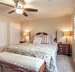 2 bedrooms, iron/ironing board, free WiFi, bed sheets
