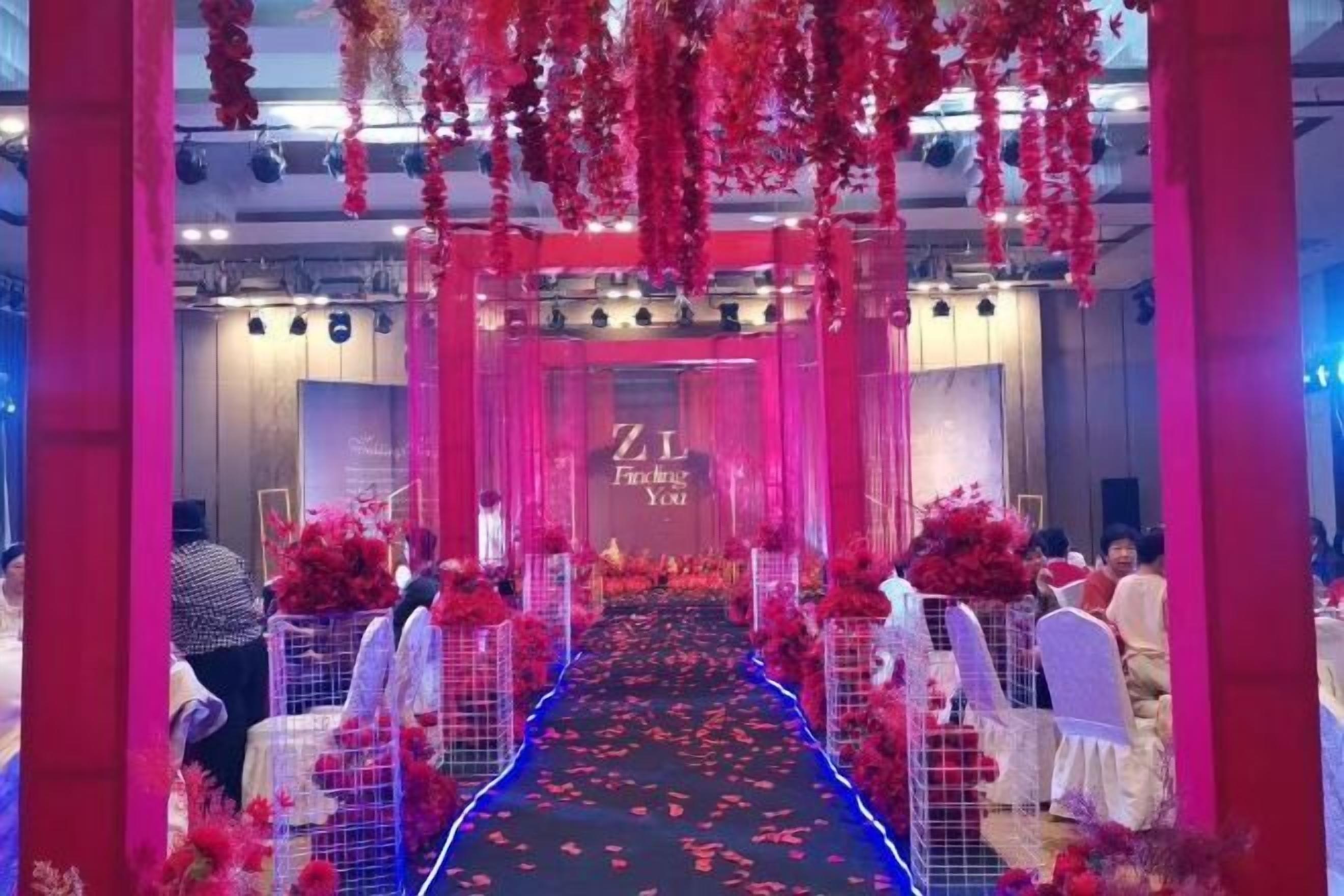 Indoor wedding