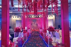 Indoor wedding