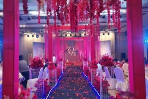 Indoor wedding