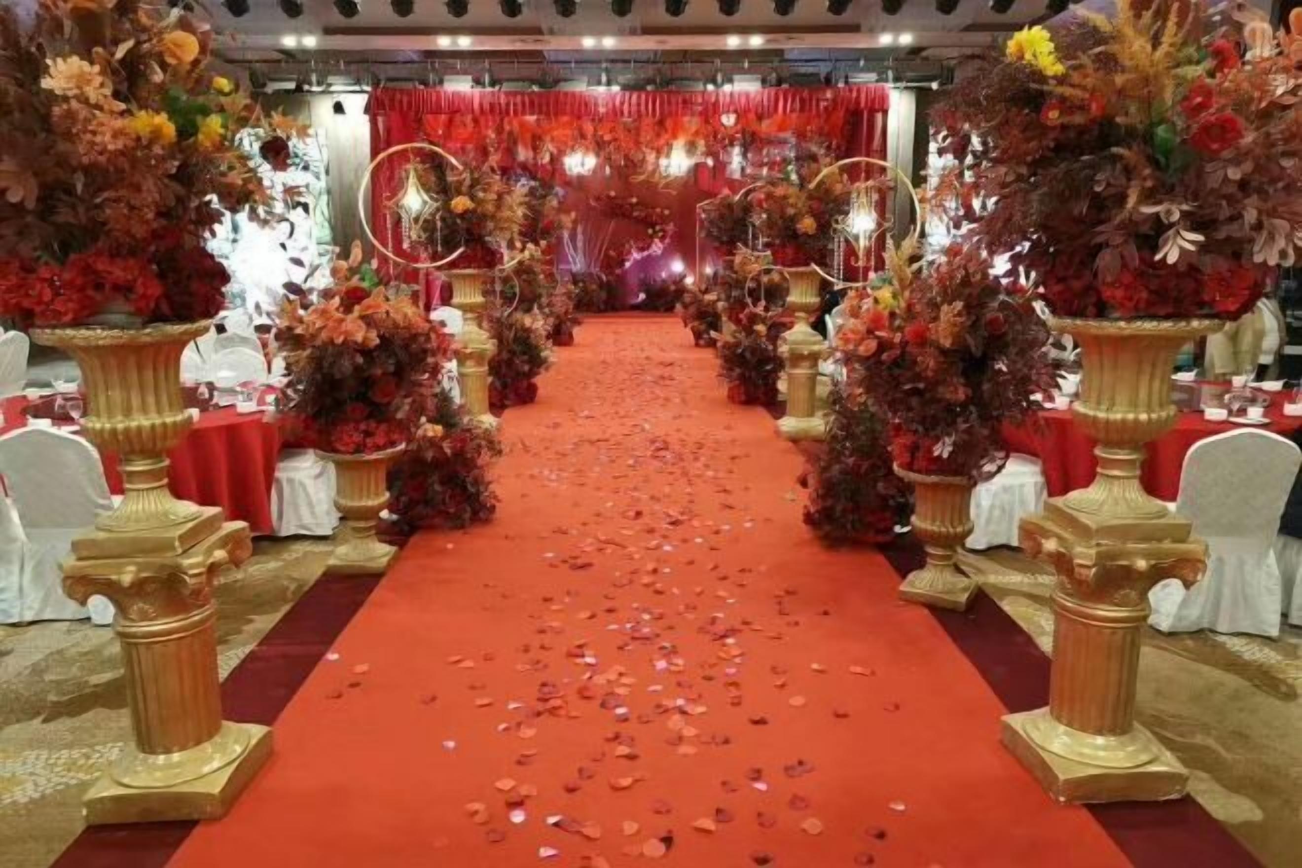 Indoor wedding